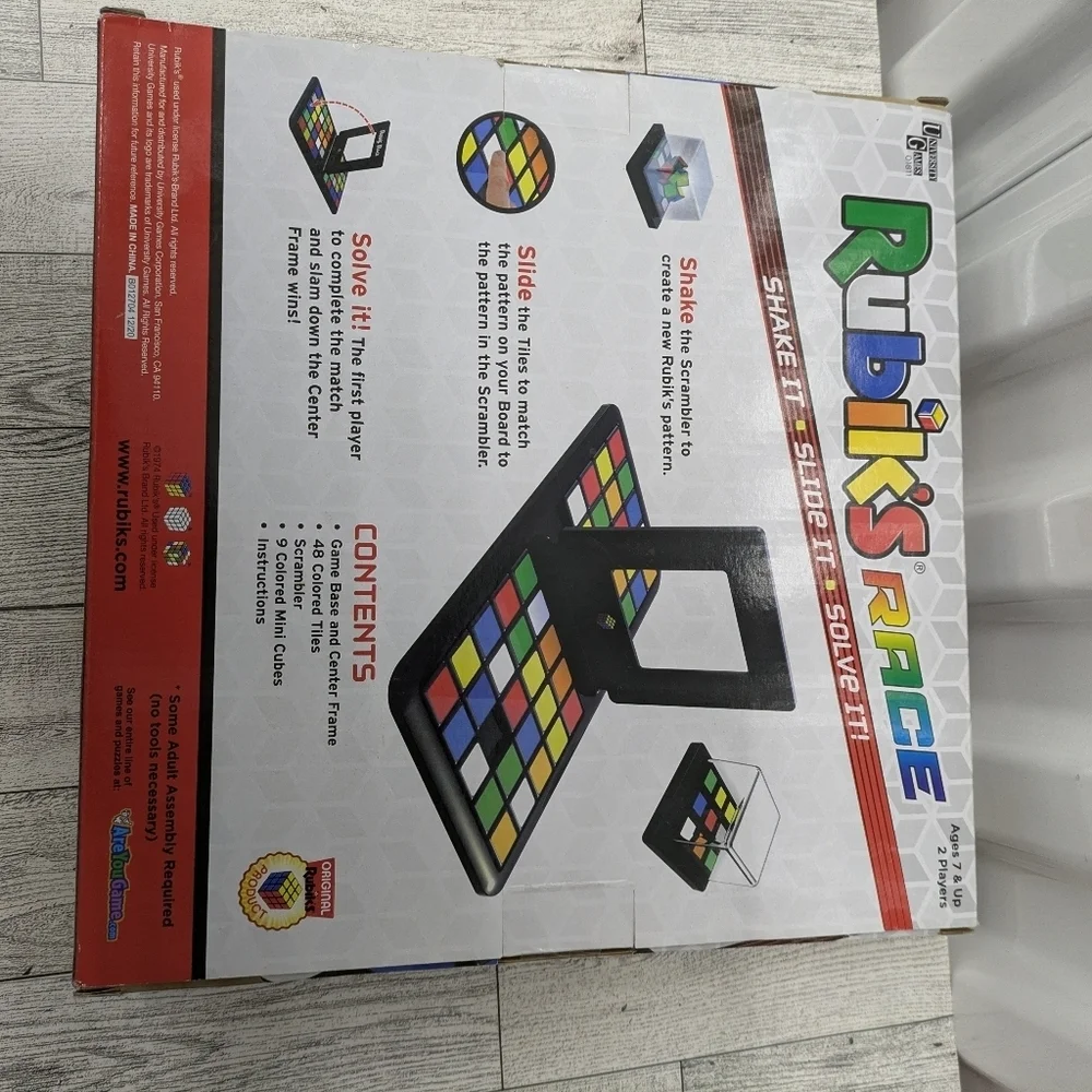 Rubik's Race Colorful Puzzle Game
